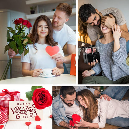 Eternal Roses Gifts for Mom, Wife, Girlfriend, Anniversary, Valentines Day, Mothers Day, Birthday Gift.